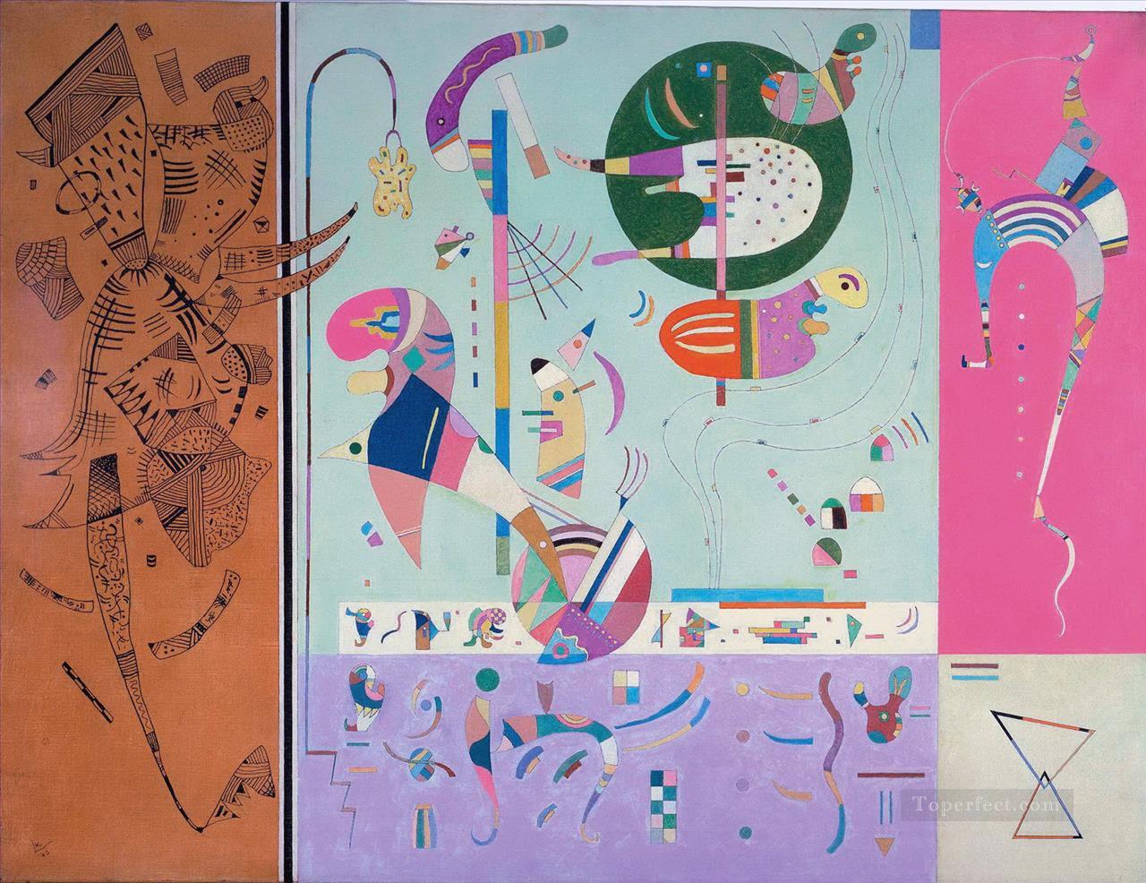 Partes varias Partes diversas Wassily Kandinsky Pintura al óleo
